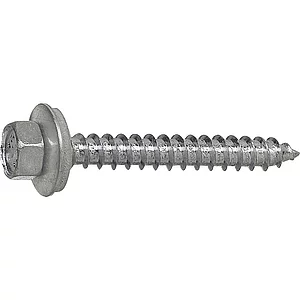 Fassadenbauschraube spitz 6.5x115 verzinkt mit Neoprendichtscheibe ø 16 mm