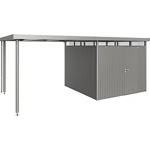 BIOHORT Seitendach HighLine H4 quarzgrau-metallic