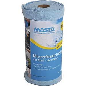MASTA Microfasertuchrolle, 1 Rolle = 50 Tücher