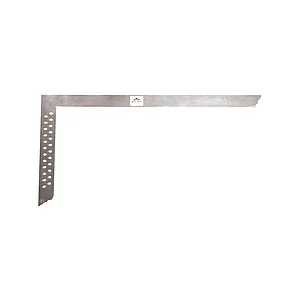 STUBAI Zimmermannswinkel mit Anreißlöcher Schienenlänge 700 mm