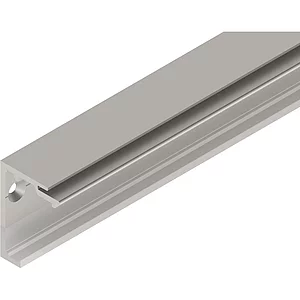 HELM GT-S 150 Laufschiene Wandmontage auf Maß Edelstahl-Effekt