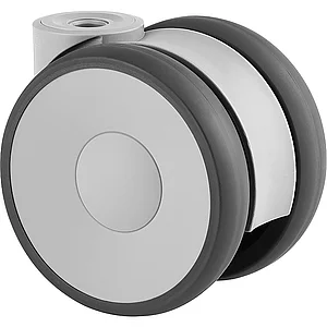 TENTE Lenkrolle Polyamid Schnäpperloch 75 mm 100 kg