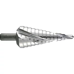 ALPEN Stufenbohrer Gr.3 HSS 2 Schneiden Bohrer ø 6.0-30.0 mm