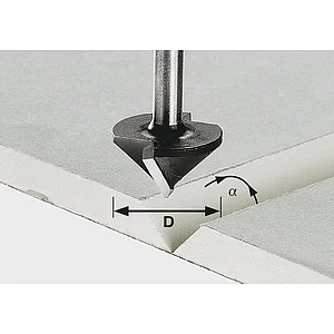 FESTOOL Gipskartonfräser HW 90 Grad