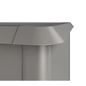 BIOHORT Schneckenschutz HochBeet 2 x 0,5 quarzgrau-metallic