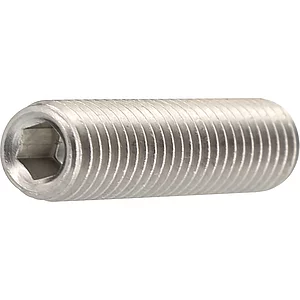 ISO4029/DIN916 21H M12x 30 Edelstahl A2 Gewindestift mit Ringschneide und ISK