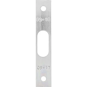 KFV Flachschließblech für Riegel oben u. unten,18x100mm zu Stulpflügelb. AS2600