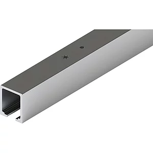 HAWA-Junior 80/100 Laufschiene Deckenmontage L=2000 mm Alu farblos eloxiert