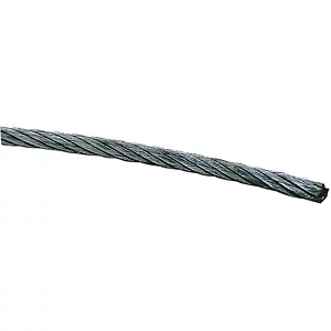 Drahtseil DIN3055 ø 2 mm 6x7 Litzen + 1 FE verzinkt