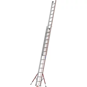 HYMER Alu Seilzugleiter 2 x 14 Sprossen Type 6051 Länge=4,19/7,27 m