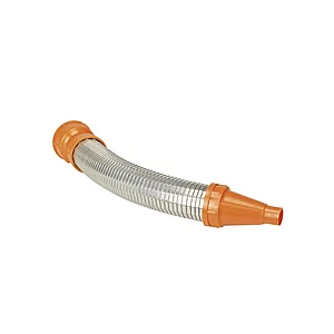 PRESSOL Auslaufrohr Metall 300 mm flexibel passend zu Weißblech Trichter