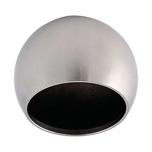 CROSO Rohrabschlusskugel für Rohr ø 42,4 mm,Außen ø 55 mm, Edelstahl V4A