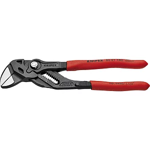 KNIPEX Zangenschlüssel 8601 SW-40 mm, 15 Positionen, KS-Griff, schwarz, L=180 mm