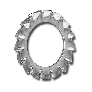 DIN6798A M 8 verzinkt Fächerscheibe aussengezahnt