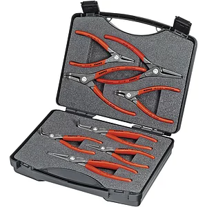 KNIPEX Präzisions-Sicherungsringzangen-Set 8-teilig 002125 im Kunststoffkoffer