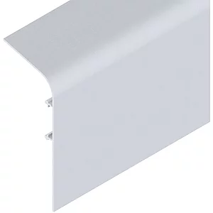 HELM 150 Blende W Wandmontage L=6000 mm auf Maß silber