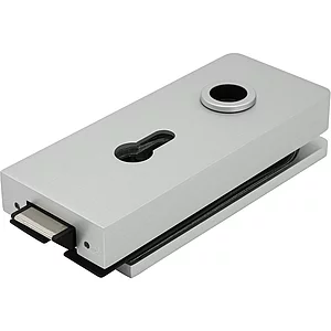 Schloss Studio 1121 PZ mit Wechsel, Glas 8 mm, Alu silber eloxiert (10.148)