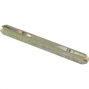 Vierkantstift mit Fräsung 8 x 95 mm