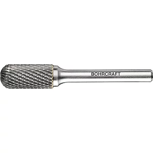 BOHRCRAFT HM-Frässtift Form C Walzenrund Kopf ø 8 mm Länge 20 mm Zahnung Z4