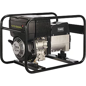 ELMAG Stromerzeuger Diesel SED 7000 WD-AVR mit Hatz 1B40 Motor