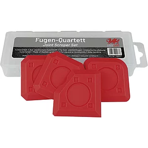IRION Fugenspachtelset für Dichtstoffe verschiedene Formen 4-teilig