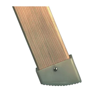 Kunststoffschuhe für Holm 60 mm zu Holzstehleiter Inhalt 2 Stück