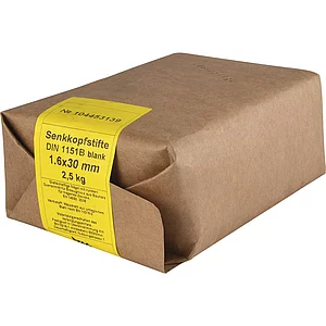 Nagel / Drahtstift Senkkopf 2.5x 60 blank Wickelpackung 2,5kg