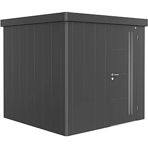 BIOHORT Gerätehaus Neo 2B dunkelgrau-metallic