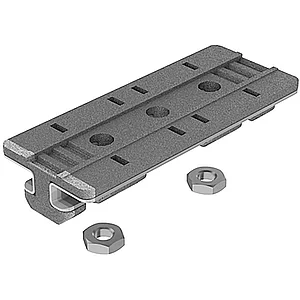 FATH Profilgleiter 40 x 80 mm mit Muttern, Nut 8