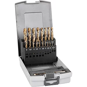 ALPEN Spiralbohrer-Kassette DIN1897PZ HSS Cobalt GRIP KP24 ø 1-10mm 24-teilig