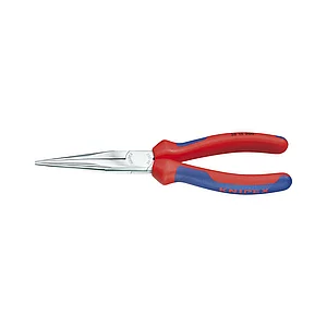 KNIPEX Mechanikerzange DIN 5745 mit geraden flach-runden Backen Länge 200 mm