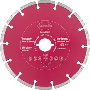 LAMELLO Diamant Trennscheibe ø 200 mm Beton, Fliesen und Putz