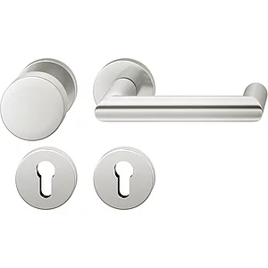 FSB Feuerschutz Wechselgarnitur 79 1016 AGL ÖNORM PZ, rechts, silber eloxiert