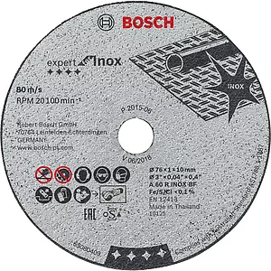 BOSCH Trennscheibe Expert for Inox ø 76 x 1 x 10 mm (5 St)