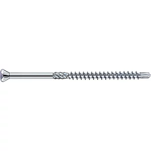 Hobotec Holzbohrschraube 3.2x 50 Torx 10 Edelstahl gehärtet mit Zierkopf