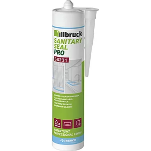 ILLBRUCK GS231 Sanitär- und Glasbausilikon 310ml pergamon