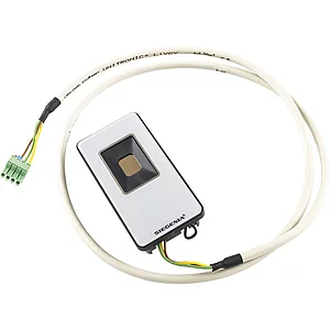 KFV Fingerscanner mit Dekorelement inkl. 1 m Kabel, signalgrau