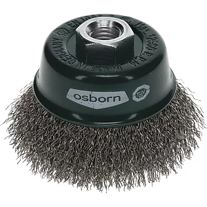 OSBORN Flächenreinigungs Topfbürste 75 x 25 mm rostfreier Stahldraht M14
