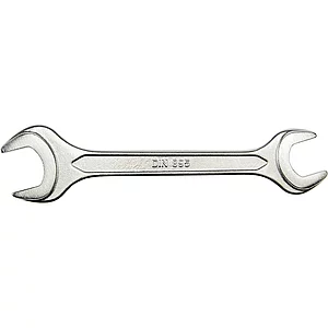 WGB Doppelmaulschlüssel DIN895 13 x 15 mm Maulstellung 15º verchromt