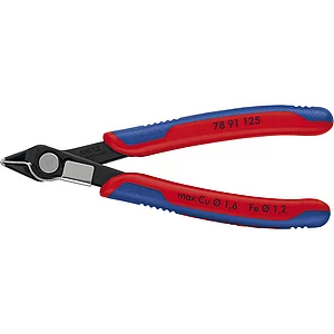 KNIPEX Elektronik-Seitenschneider Super Knips® 7891 DIN 9654 Form 9, L=125 mm