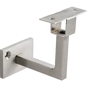 IAM DESIGN Handlaufträger für LED Beleuchtung, eckig, Edelstahl