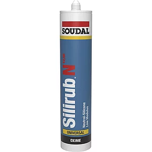 SOUDAL Neutralsilikon Silirub N 12,5E transparent 300ml