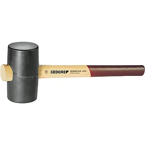 GEDORE Gummihammer weich 227 E Kopfdurchmesser 90 mm mit Eschenstiel