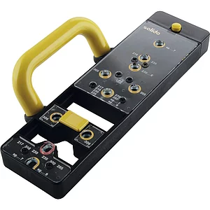 SOLIDO Universalbohrlehre verstellbar f. DIN u. Ö-Norm, Stütznocken 8 mm