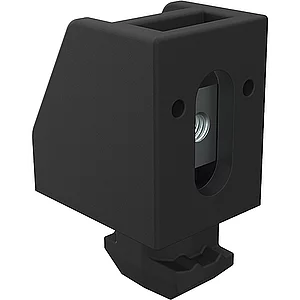 FATH Flächenhalteblock Uni 25 schwarz Nut 8