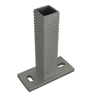 H+S Dübelplatte Alu zu Oktavia UNI / ULI Säule