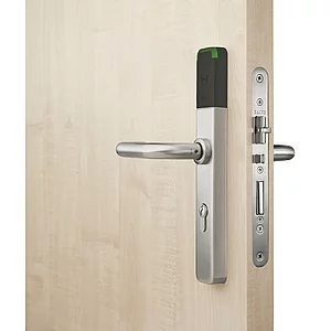 SALTO Langschildbeschlag XS4 One EM752UFH,PZ92,VK 9 mm,IP55,TS 60-75mm,Edelstahl