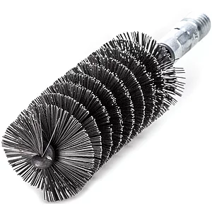 LESSMANN Siederohrbürste 68 mm Aufnahme W 1/2" Stahldraht