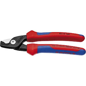 KNIPEX StepCut Kabelschere Type 9512 Länge 160 mm für Kabeldurchmesser 15 mm