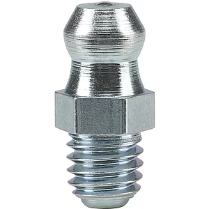 Kegelkopf (Hydraulik) Schmiernippel gerade H1 Gewinde Größe R1/4"